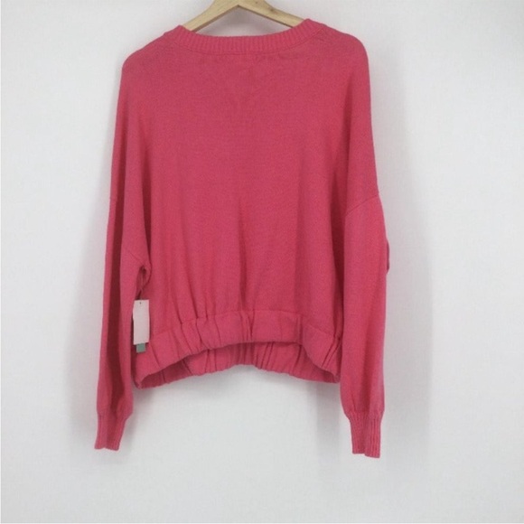 Abound Pink V-Neck Sweater - Picture 5 of 7